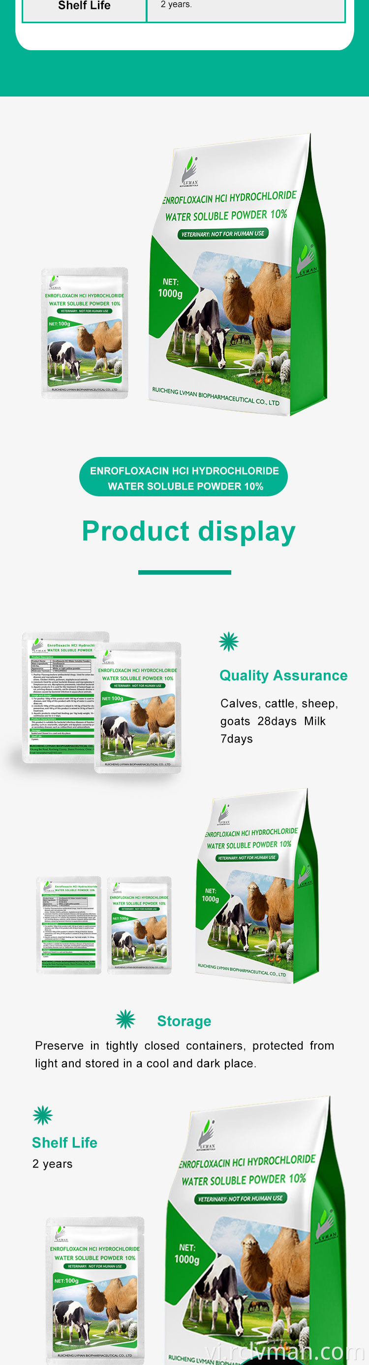 Enrofloxacin Hci Hydrochloride 03